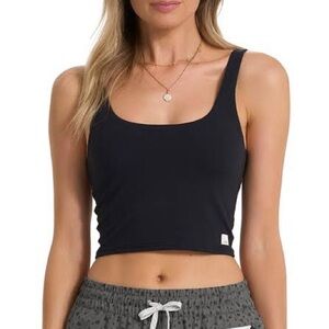 Vuori Women’s Daily Crop Tank Black